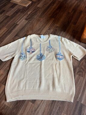 Vintage Yellow Sweater